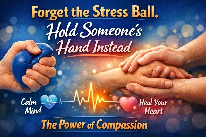 Forget the Stress Ball. Hold Someone's Hand Instead.