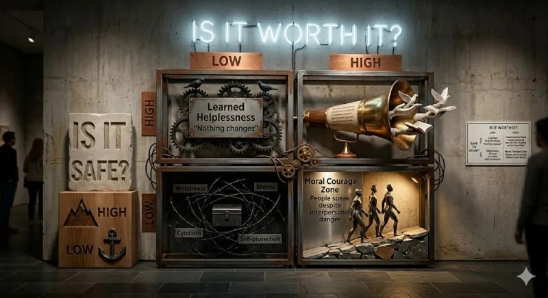 Is It Worth It? Why Speak-Up Culture Takes Two Conditions, Not One Poster