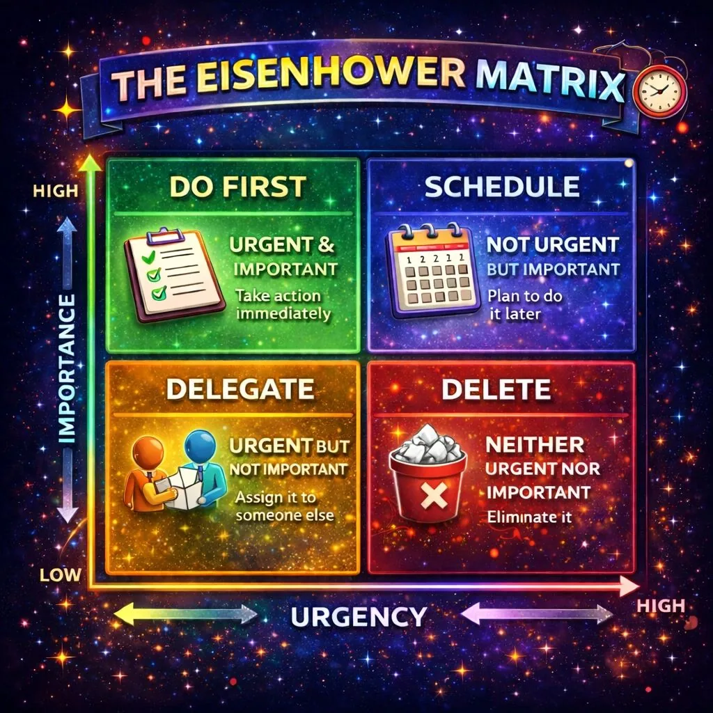 Master Priorities: The Eisenhower Matrix